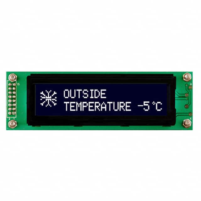 LK202-25-FW-E LCD MOD 40DIG 20X2 TRANSMISV WHT