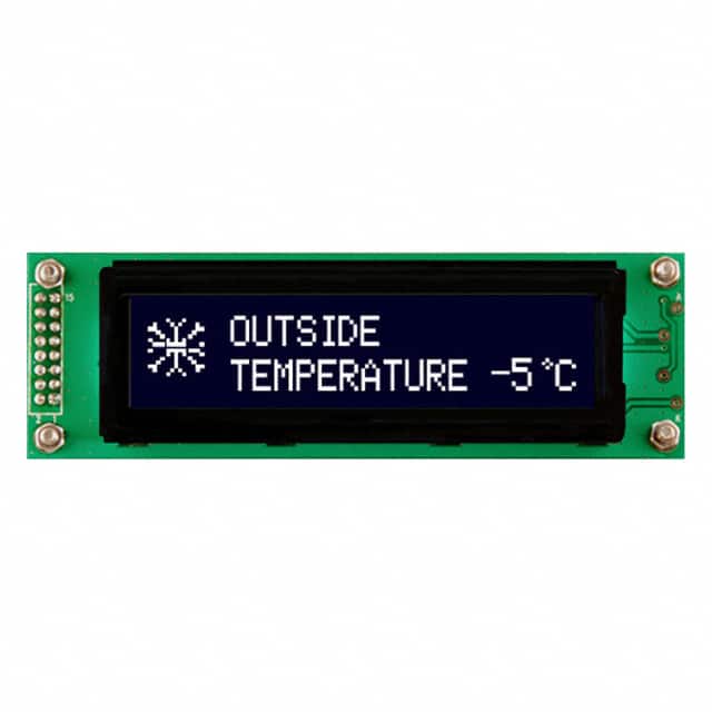 LK202-25-FW-V LCD MOD 40DIG 20X2 TRANSMISV WHT