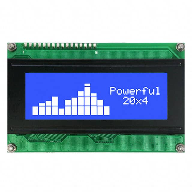 LK204-25-422-WB-V LCD MOD 80DIG 20X4 TRANSMIS BLUE