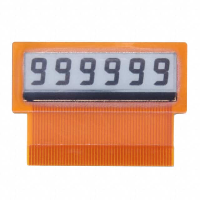 SC005221 E-PAPER MOD 6DIG 6X1 REFLECTIVE
