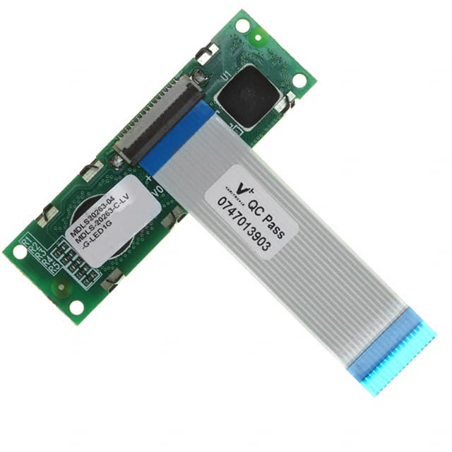 MDLS-20263-C-LV-G-LED01G LCD MOD 40DIG 20X2 TRANSFLCT GRN