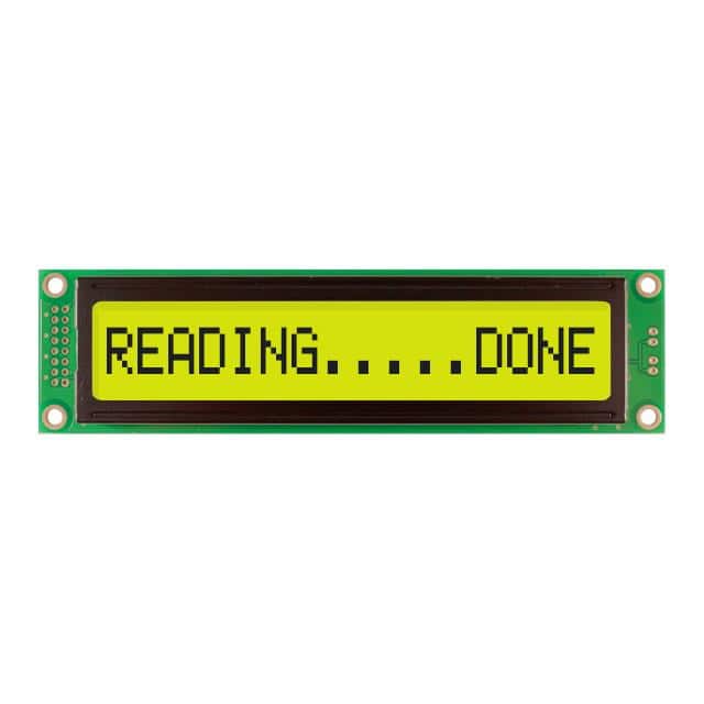 NHD-0116GZ-FL-GBW LCD MOD 16DIG 16X1 TRANS YLW/GRN