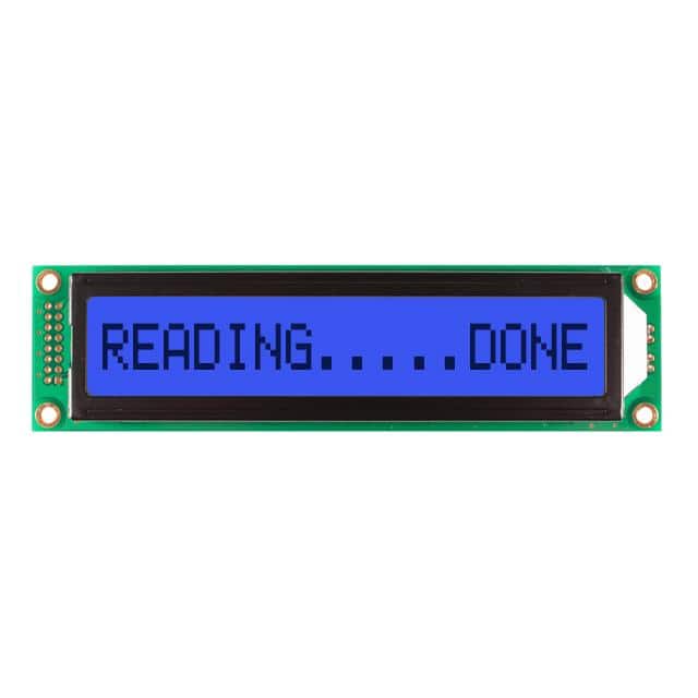 NHD-0116GZ-FSB-GBW LCD MOD 16DIG 16X1 TRANSFLCT BLU
