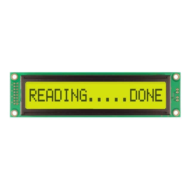 NHD-0116GZ-FL-YBW LCD MOD 16DIG 16X1 TRANS YLW/GRN