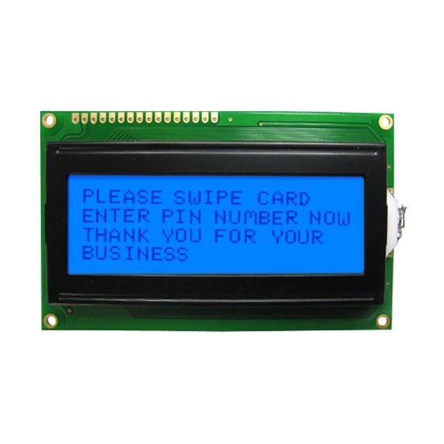 NHD-0420DZ-FSB-GBW LCD MOD 80DIG 20X4 TRANSFLCT BLU