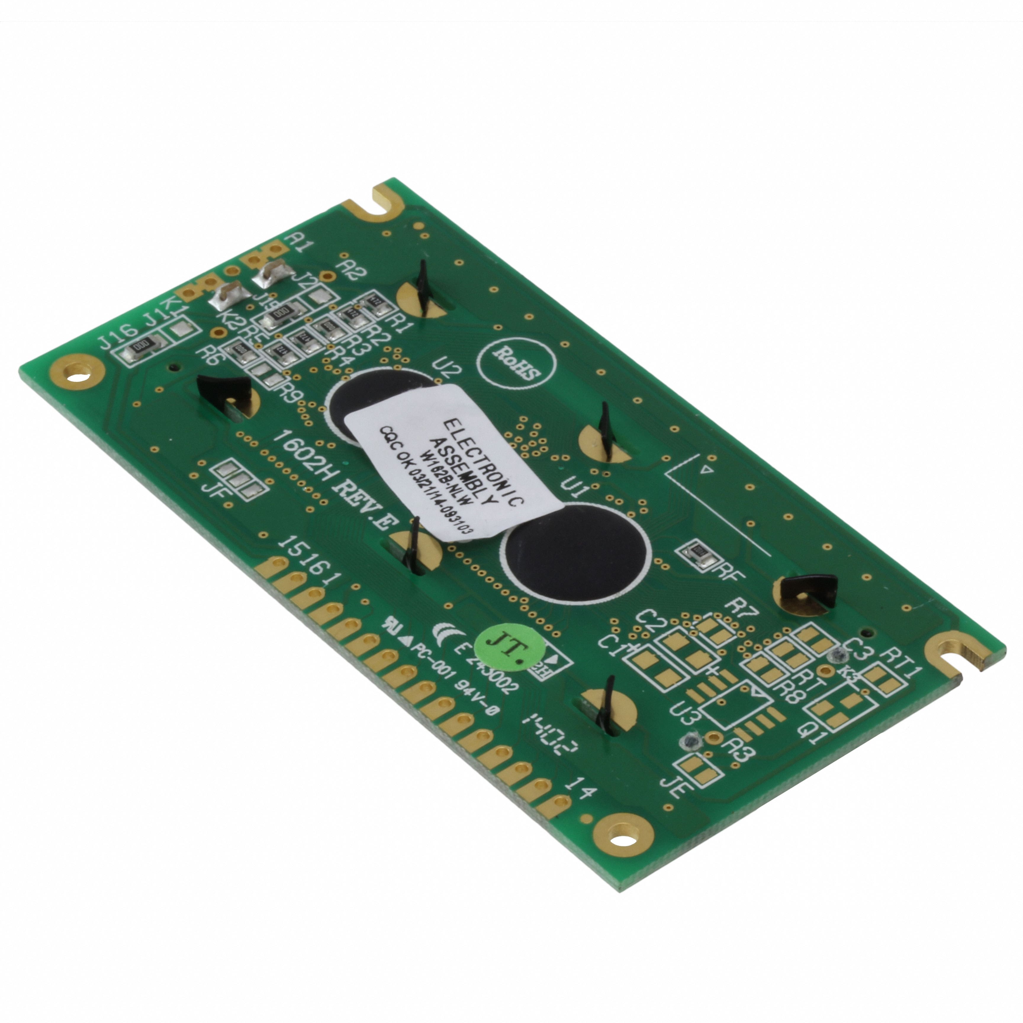 EA W162B-NLW LCD MOD 32DIG 16X2 TRANSFLCT WHT