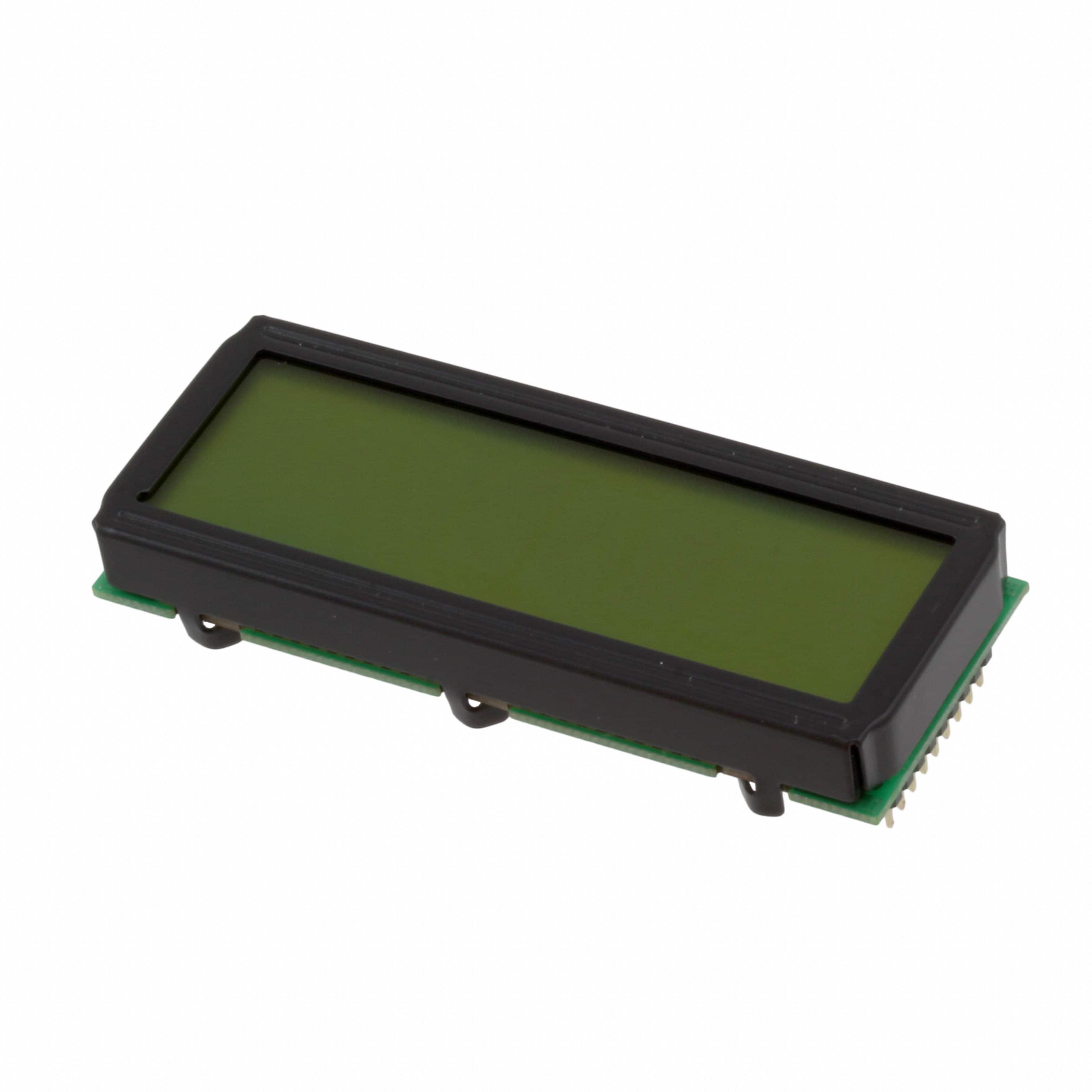 EA DIP081-CHNLED LCD MOD 8DIG 8X1 TRANSMIS YLW/GR