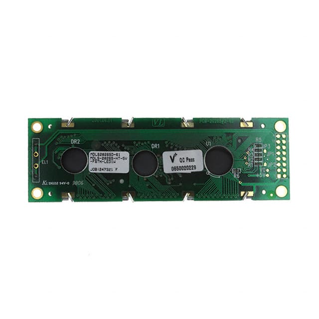 MDLS-20265-HT-5V-FSTN-LED1W LCD MOD 40DIG 20X2 TRANSFLCT WHT