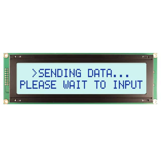 NHD-0220JZ-FSW-GBW LCD MOD 40DIG 20X2 TRANSFLCT WHT