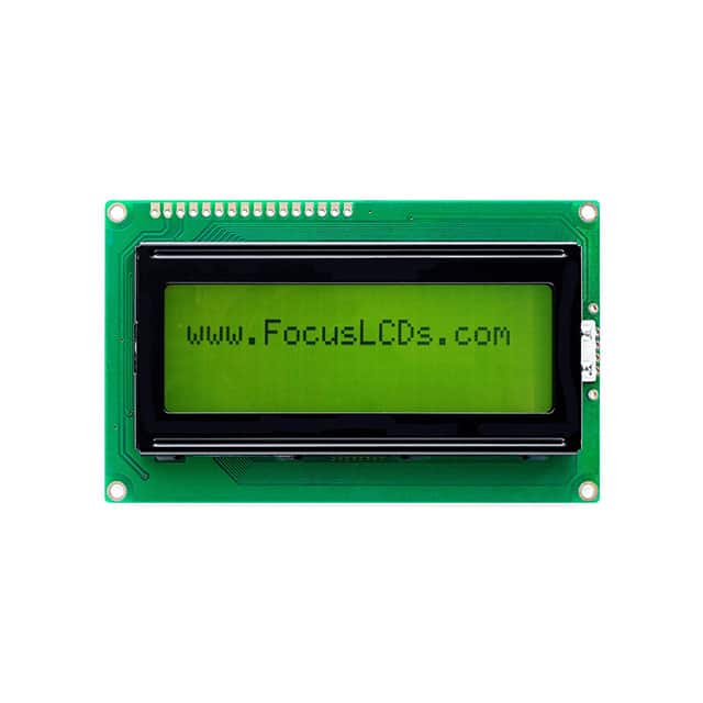 C204ALBSYLY6WM55PAA 20X4 STN YELLOW/GREEN CHARACTER