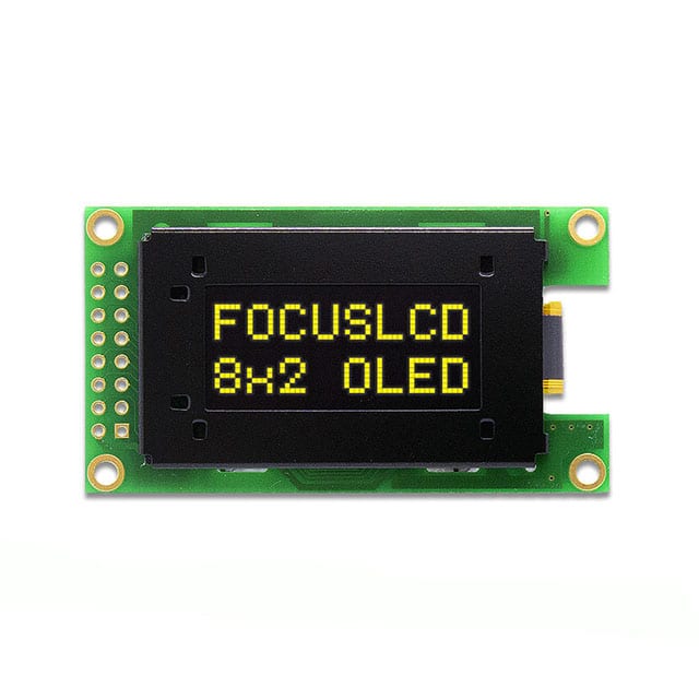 O82A-CY-SS3 OLED MOD 16DIG 8 X 2 REFLECTIVE
