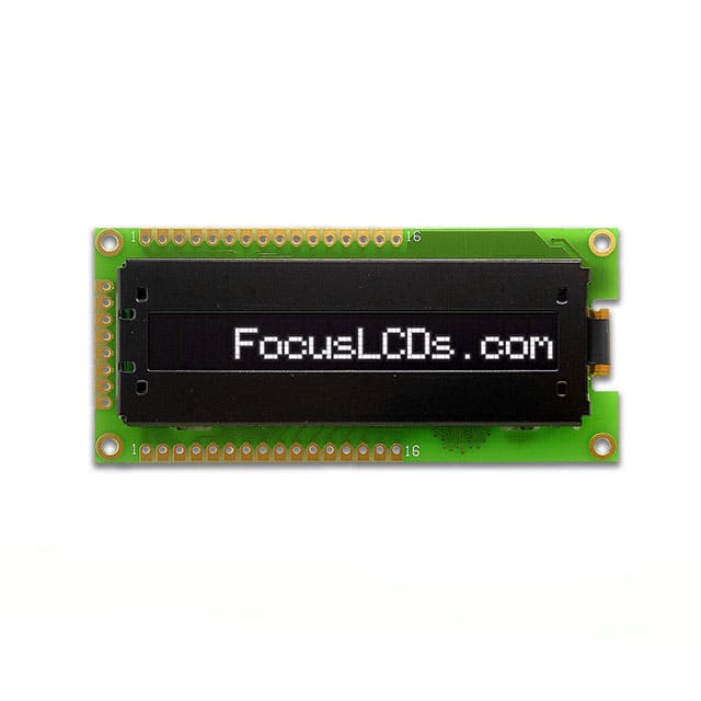 O161A-CW-SS5 OLED MOD 16DIG 16 X 1 REFLECTIVE