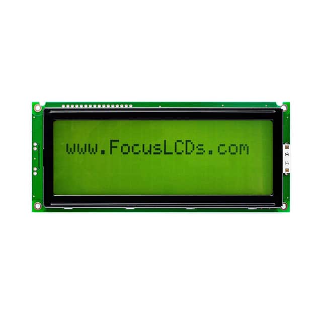 C204DLBSYLY6WT55XAA 20X4 STN YELLOW/GREEN CHARACTER