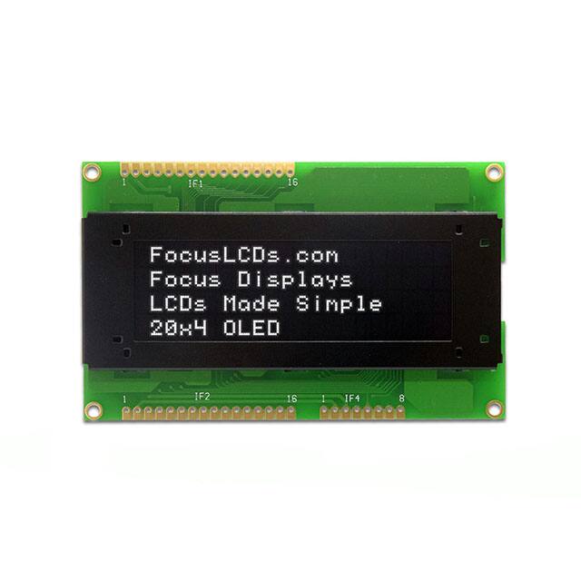 O204A-CW-SW3 OLED MOD 80DIG 20 X 4 REFLECTIVE
