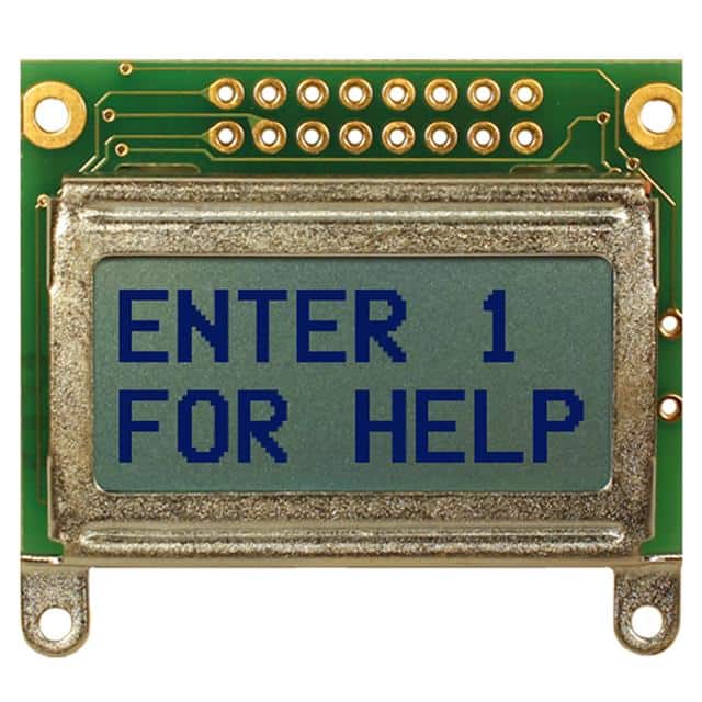 NHD-0208AZ-RN-GBW LCD MOD 16 DIG 8 X 2 REFLECTIVE