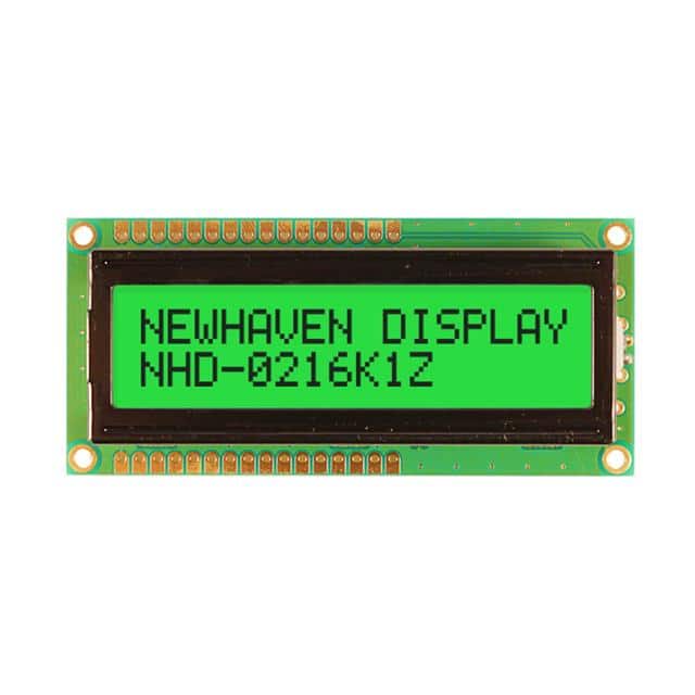 NHD-0216K1Z-FSPG-GBW-L LCD MOD 32DIG 16X2 TRANSFLCT GRN