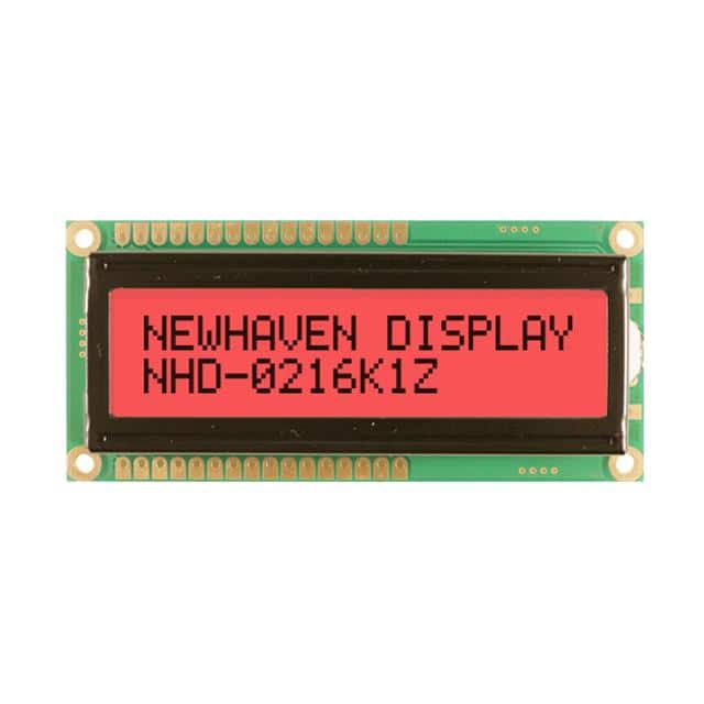 NHD-0216K1Z-FSR-GBW-L LCD MOD 32DIG 16X2 TRANSFLCT RED