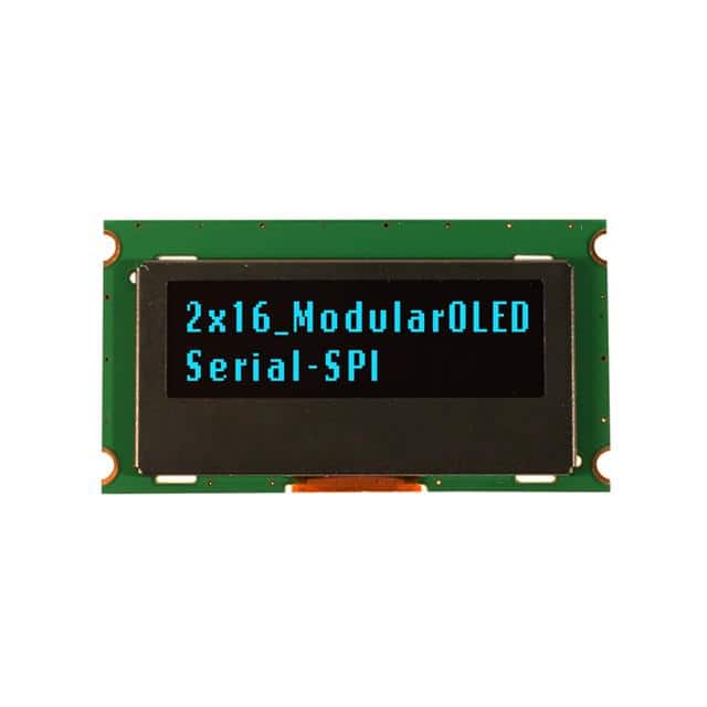 NHD-0216MW-EB3 OLED MODULE 32DIG 16 X 2 PASSIVE