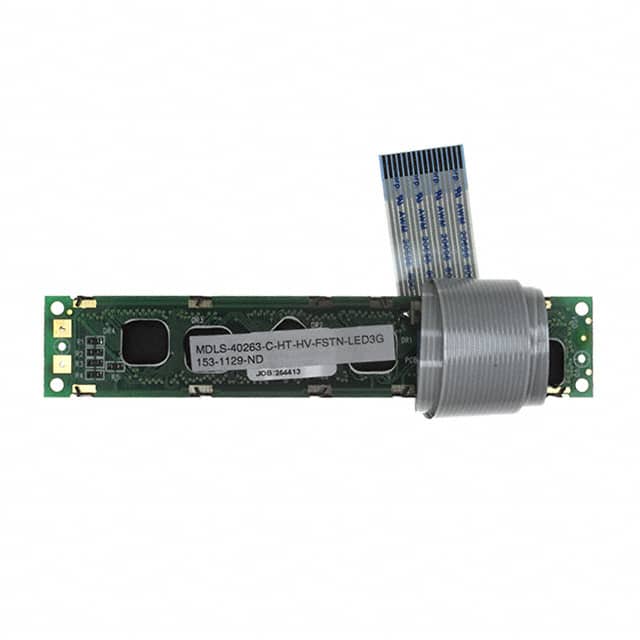 MDLS-40263-C-HT-HV-FSTN-LED3G LCD MOD 80DIG 40X2 TRANSFLCT GRN