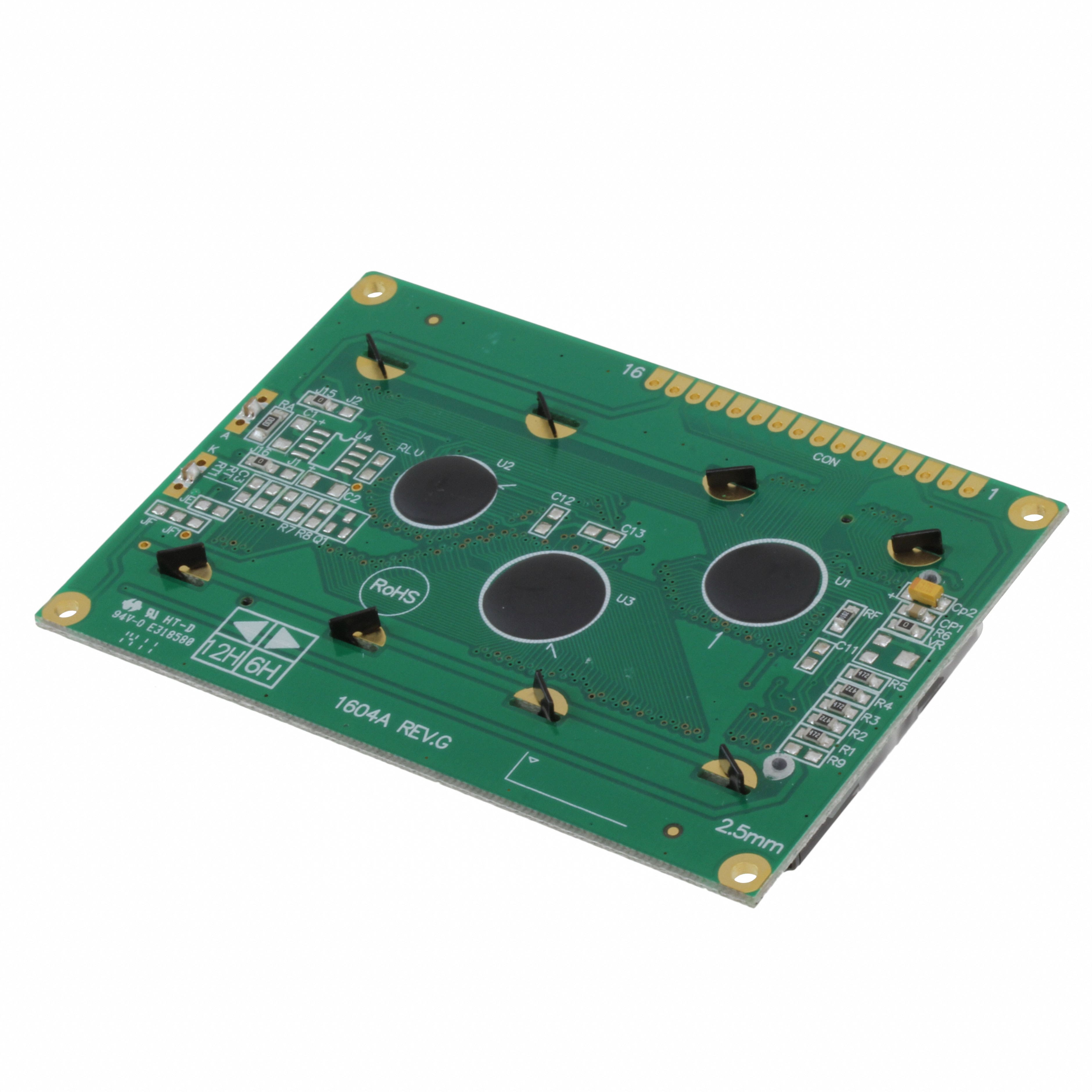 EA W164B-NLW LCD MOD 64DIG 16X4 TRANSFLCT WHT
