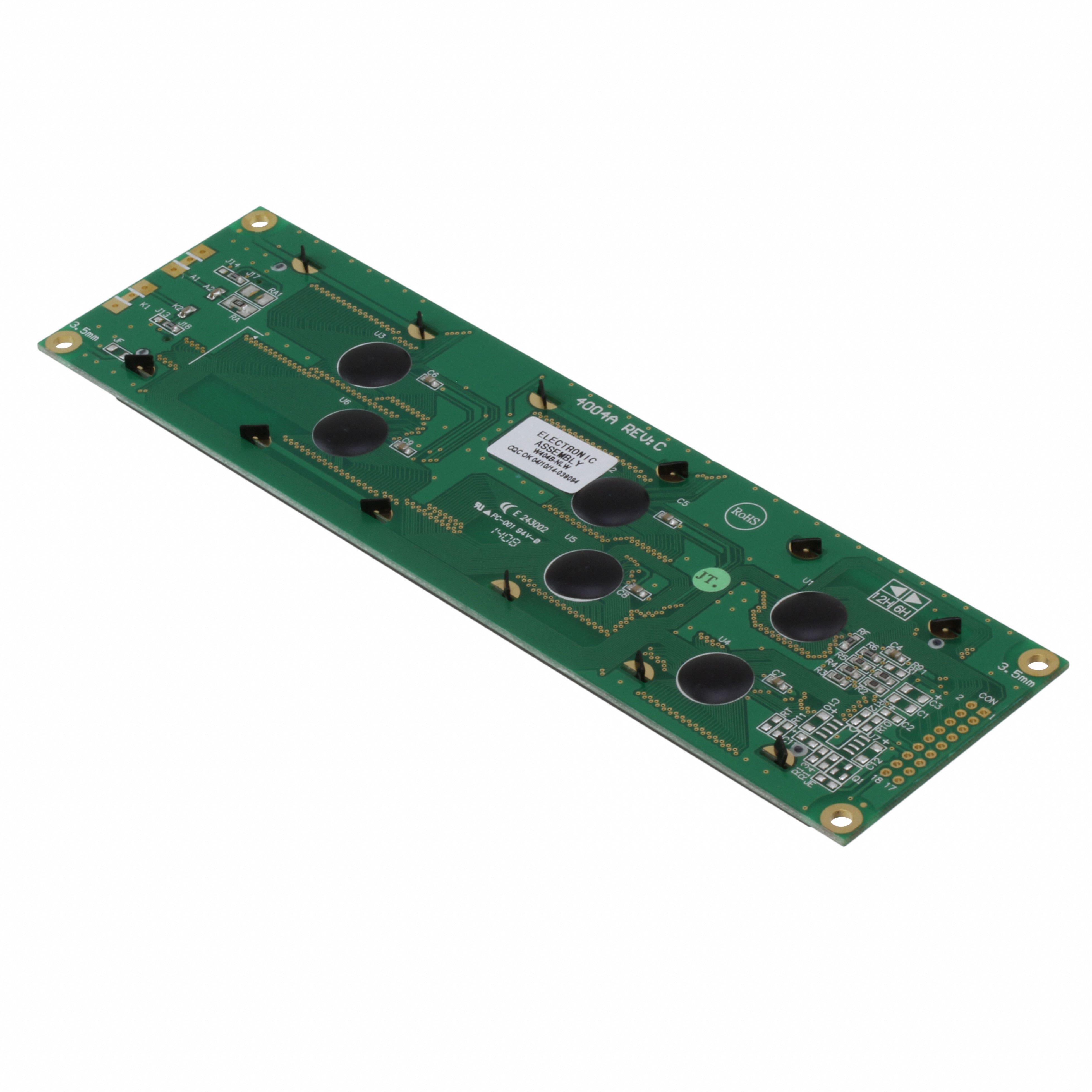 EA W404B-NLW LCD MOD 160DIG 40X4 TRANSFLCT WH