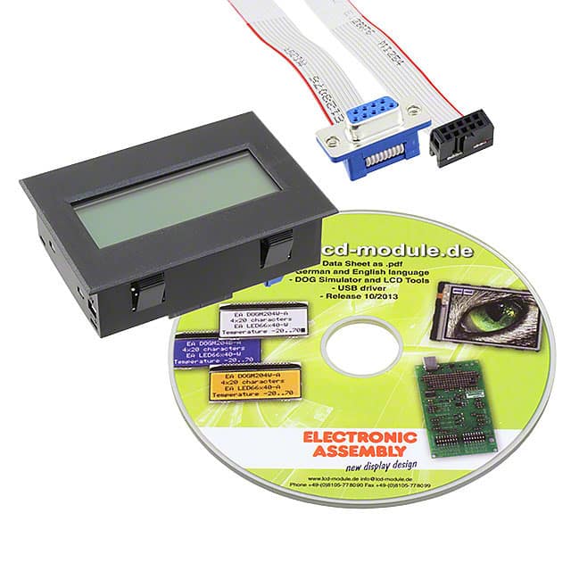 EA SER162-92NLED LCD MOD 32DIG 16X2 TRANS YLW/GRN