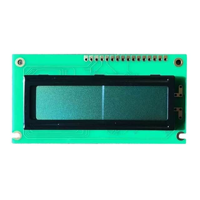 ACM0802C-FL-YBH 8X2 CHARACTER LCD TRANSFLECTIVE
