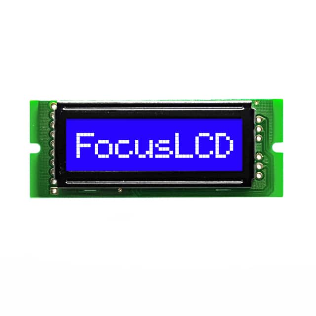 C81C-BW-LW65 8X1 STN BLUE CHARACTER LCD