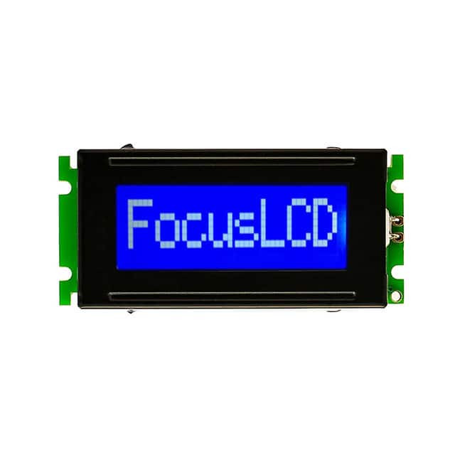 C81B-BW-XW65 8X1 STN BLUE CHARACTER LCD