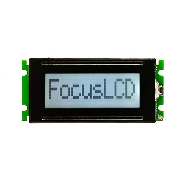 C81B-FTW-XW65 8X1 FSTN GRAY CHARACTER LCD