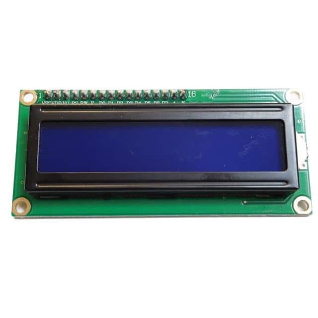 LCD 1602 2x16 Blue-White BLUE LCD 1602 2x16 Character Mat