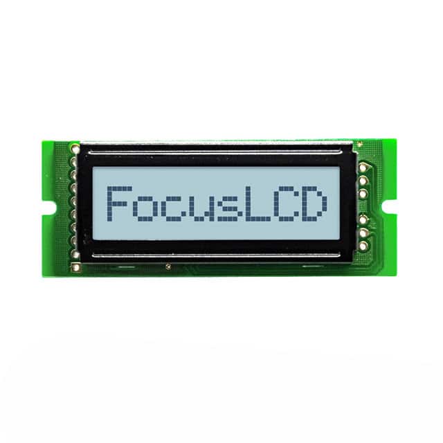 C81C-FTW-LW65 8X1 FSTN GRAY CHARACTER LCD