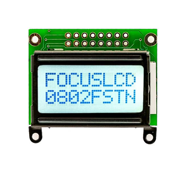 C82A-FTW-XW65 8X2 FSTN GRAY CHARACTER LCD