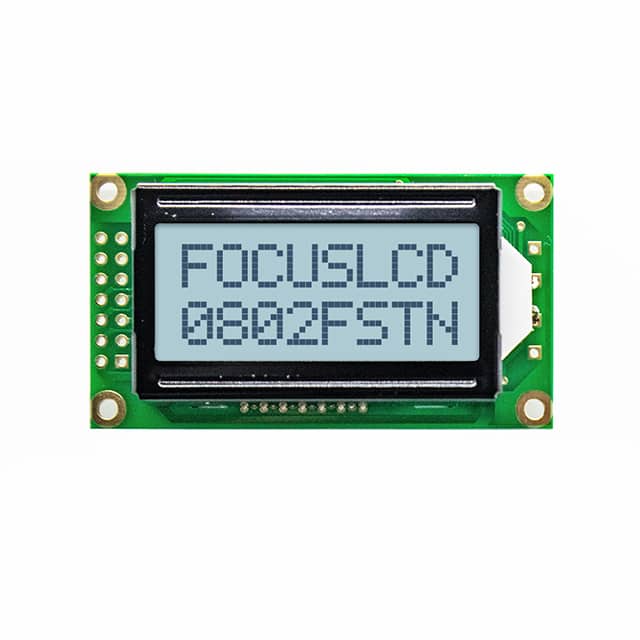 C82B-FTW-LW65 8X2 FSTN GRAY CHARACTER LCD