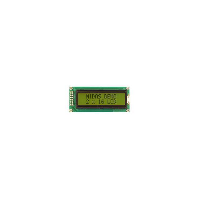 MC21605B6WD-SPTLY 2x16 character chip-on-board LCD