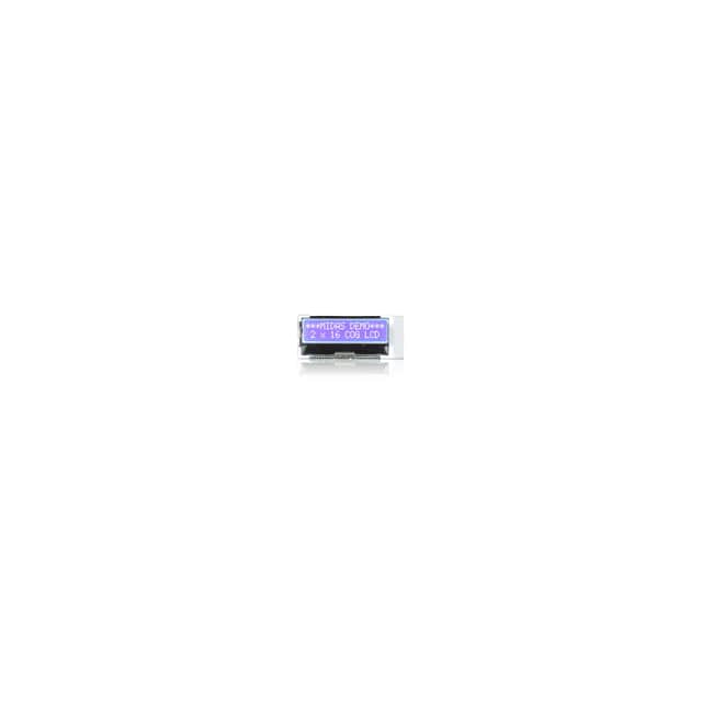 MCCOG21605B6W-BNMLWI 2X16 CHARACTER CHIP-ON-GLASS LCD