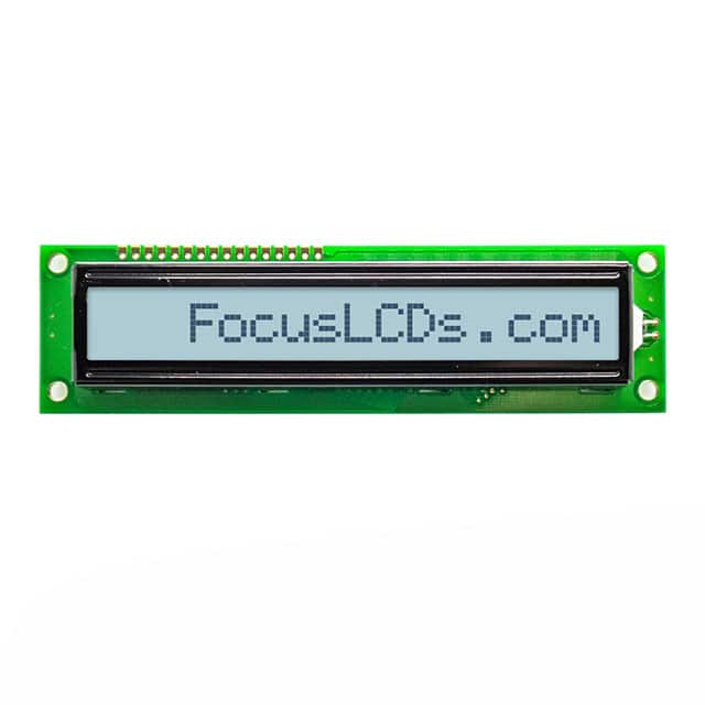 C161B-FTW-LW65 16X1 FSTN GRAY CHARACTER LCD