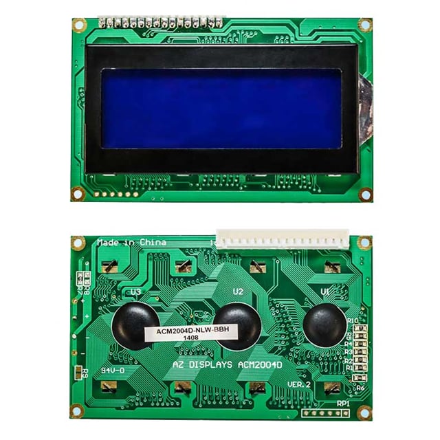 ACM2004D-FLW-FBW 20X4 CHARACTER LCD TRANSFLECTIVE