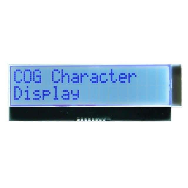 GFA1602B-GPFE-JES 16x2,STN-G,WHITE ,84*28*5.3