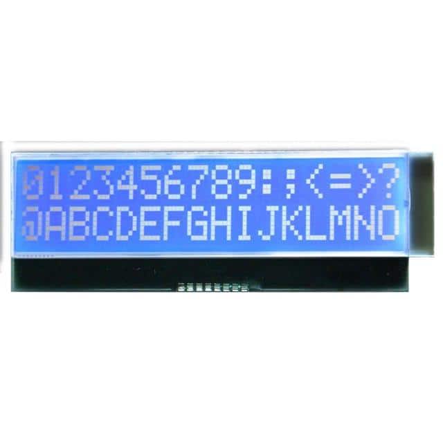 GFA1602B-BNFE-JES01 16X2STN-BWHITE(WITH BLACK FRAM