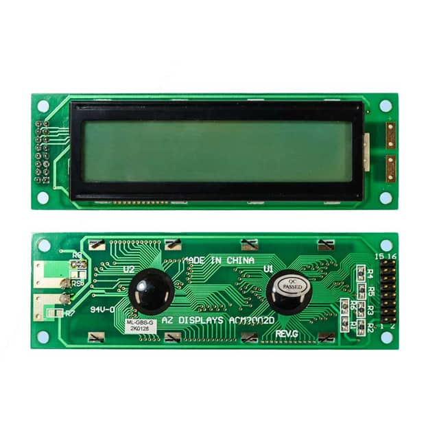 ACM2002D-FLW-GBW 20X2 CHARACTER LCD, 5V