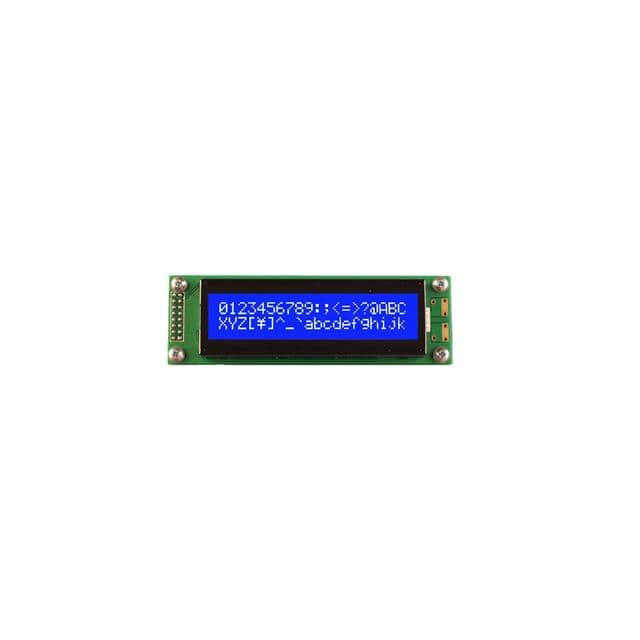 MC22005A6W-BNMLW-V2 2x20 character chip-on-board LCD