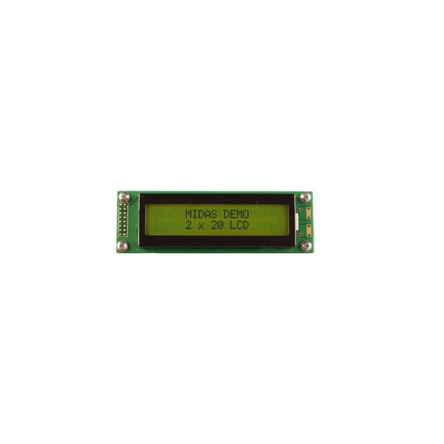 MC22005A6W-SPTLY-V2 2x20 character chip-on-board LCD