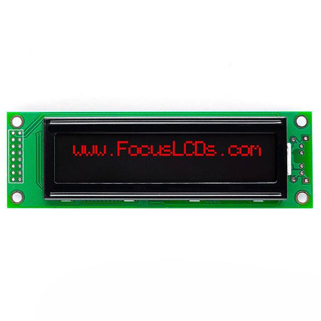 C202B-KR-LW65 20X2 FSTN BLACK CHARACTER LCD