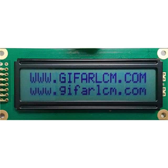 GFC1602V-GPNEJP 16X2STN(GRAY)-P85*36*10WITHOU