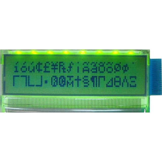 GFC1602AF-FPFE-ES04 16X2FSTN-PWHITE 69X29.2X6