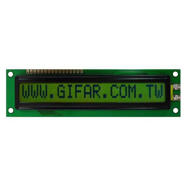 GFC1601C-YPOE-EP 16X1STN-YYELLOW GREEN122*33