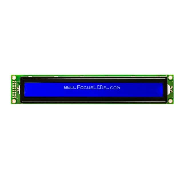 C402A-BW-LW65 40X2 STN BLUE CHARACTER LCD
