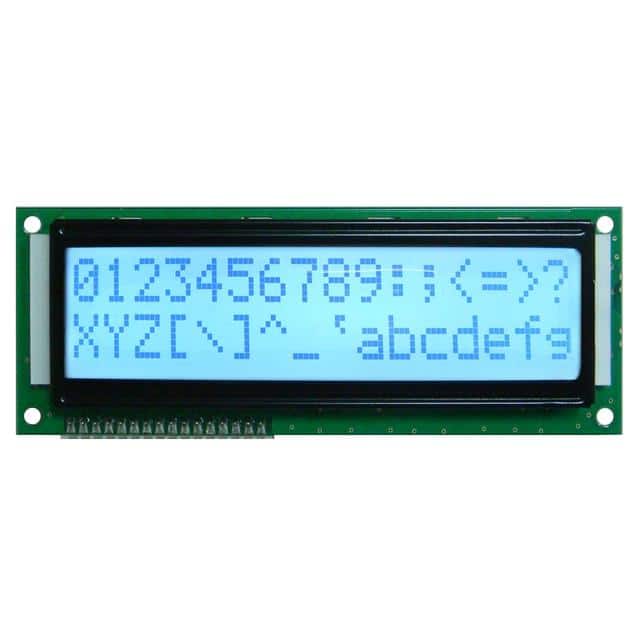 GFC1602F-GPFF-EP02 16X2 STN-GWHITE122*44