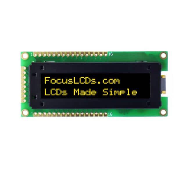 O162B-CY-SS5 OLED MOD 16DIG 16x2